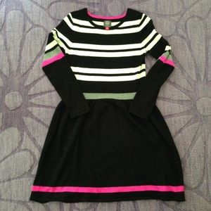 Vince Camuto Striped Sweater Dress size Medium
